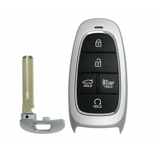 Корпус смарт ключa HYUNDAI Sonata 5 кнопок (без лого) + вставка TOY48