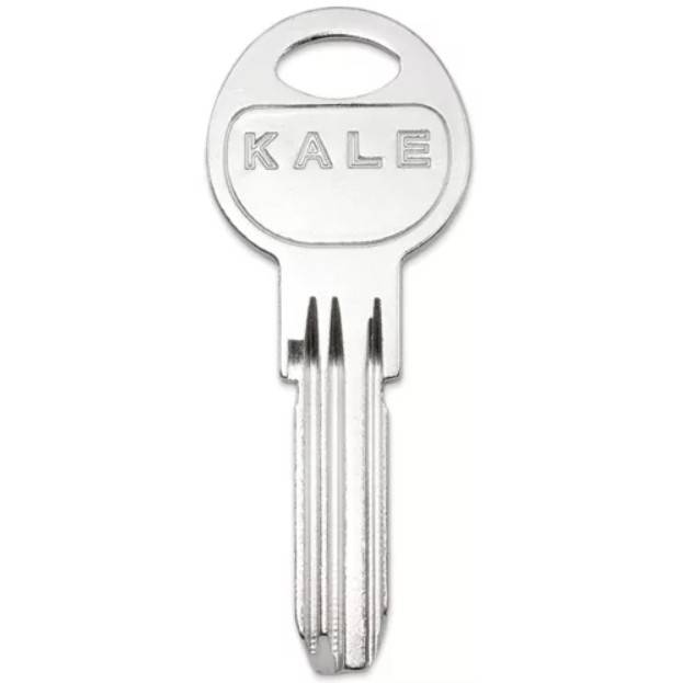 Заготовка вертикального ключа KALE KAE-12D KALE6 3 паза Турция (ориг)