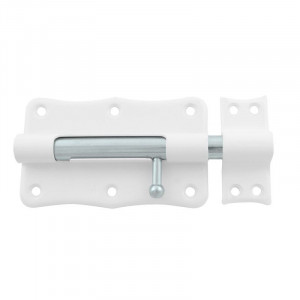 Задвижка накладная ЗТ2-100 белый