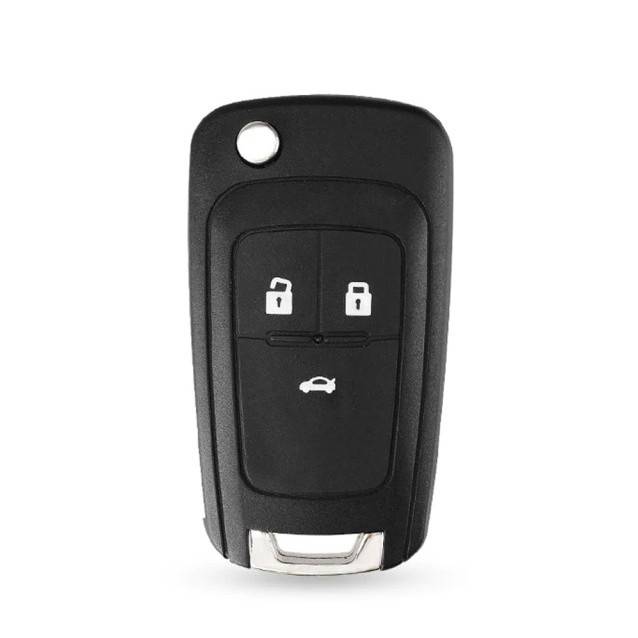 Корпус выкидного ключа OPEL OP-DP YM28 3 кнопки (лого круг)