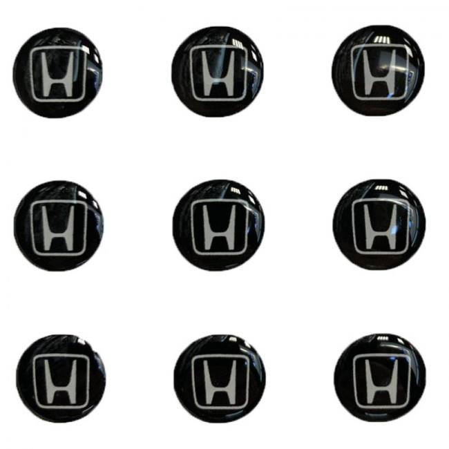 Логотип силиконовый 14 мм HONDA
