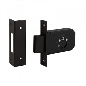 Замок врезной модель ЗВ-111 черный