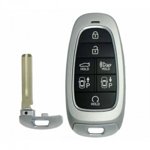 Корпус смарт ключa HYUNDAI Sonata 7 кнопок (без лого) + вставка TOY48