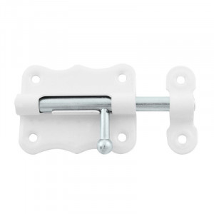 Задвижка накладная ЗТ2-60 белый