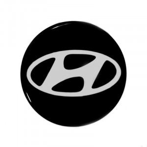 Логотип силиконовый 14 мм HYUNDAI