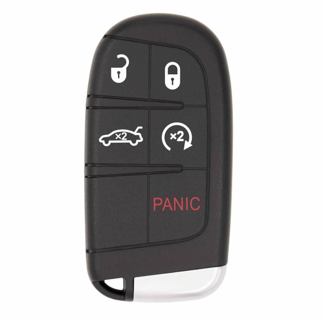 Ключ смарт CHRYSLER 200/300 2015-2021 ID46 PCF7945A/PCF7953A 433 MHz ASK M3M-40821302 + вставка CY24