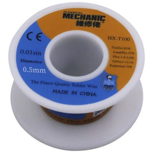 Припой-катушка ПОС63 MECHANIC HX-T100 0.5 мм