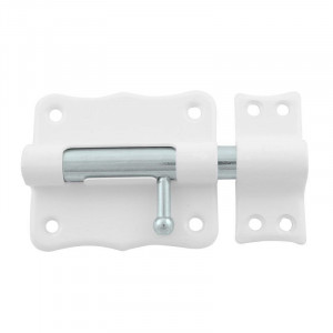 Задвижка накладная ЗТ2-70 белый