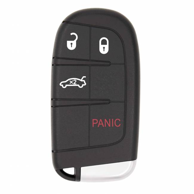 Ключ смарт CHRYSLER 200/300 2015-2021 ID46 PCF7945A/PCF7953A 433 MHz ASK M3M-40821302 + вставка CY24