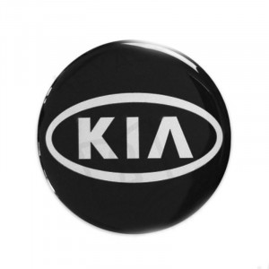 Логотип силиконовый 14 мм KIA