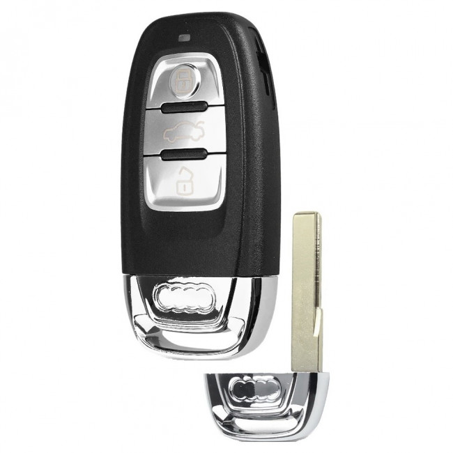 Корпус смарт ключа AUDI 3 кнопки + вставка HU66