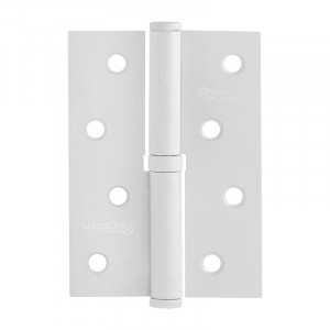 Петля левая/правая 750-4' STD (100*70*2,5) без колп. белый правая