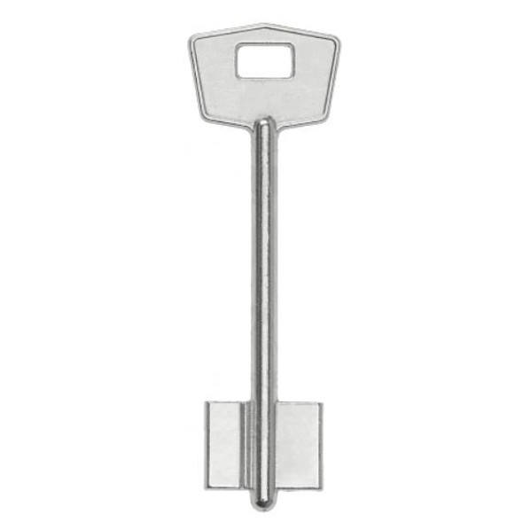 Заготовка дверного ключа Кале-1 KLA1D 92*22,2*16,6 мм