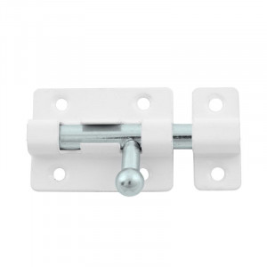 Задвижка накладная ЗТ4 белый