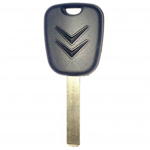 Заготовка автомобильного ключа CITROEN CIT-1P VA2 под чип, с лого