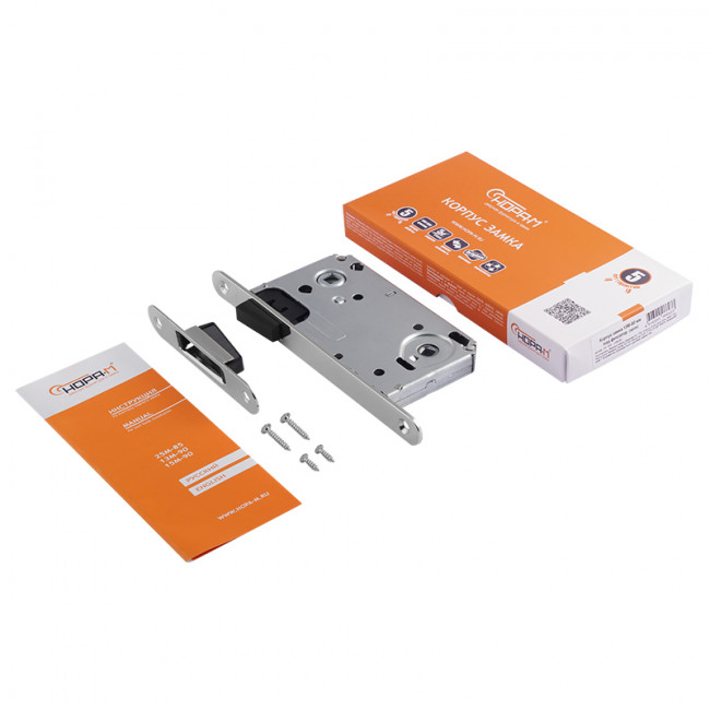 Корпус замка под фиксатор магнитный 13М-90 мм хром Корпус замка под фиксатор магнитный 13М-90 мм хром