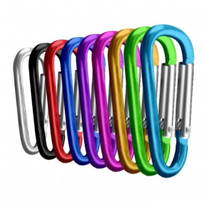 Карабин цветной 47 мм (цвет в ассорт.)