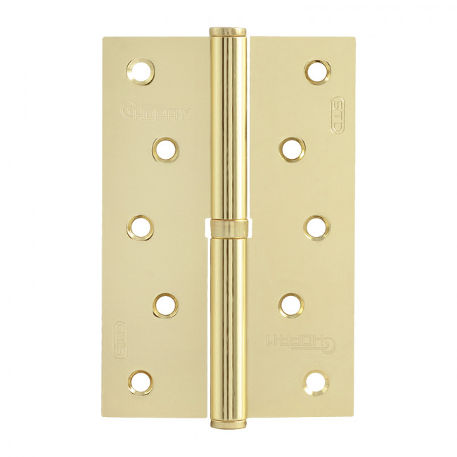 Петля левая/правая 750-5' STD (120*80*2,5) без колп. золото левая
