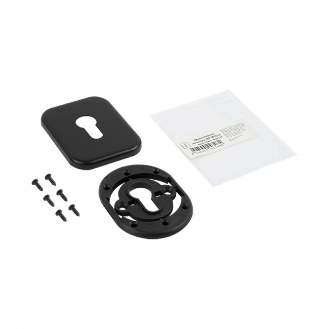 Декоративная накладка ISPARUS МНК-А под цилиндр черный Декоративная накладка ISPARUS МНК-А под цилиндр черный