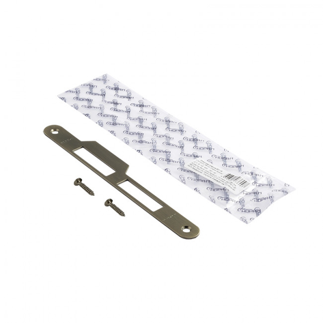 Ответная планка с заходом 501.18 старая бронза