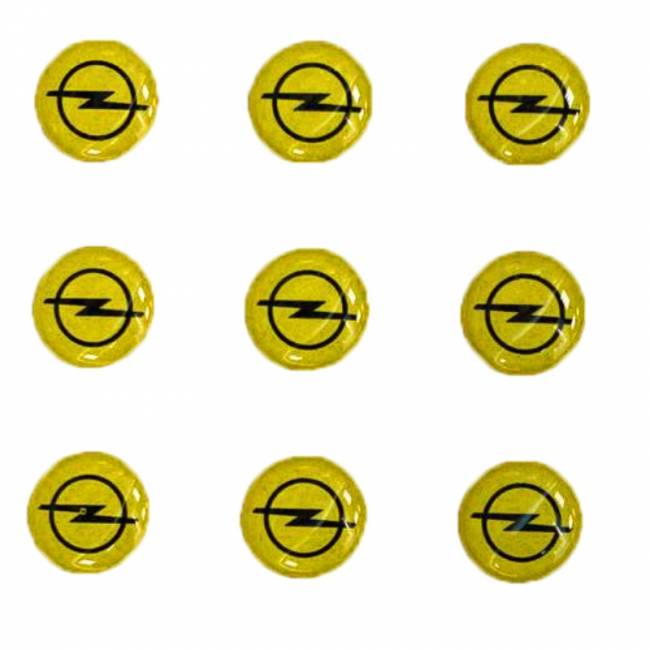 Логотип силиконовый 14 мм OPEL