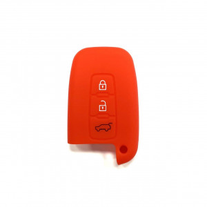 Чехол Hyundai kia smart 3 кнопки красный