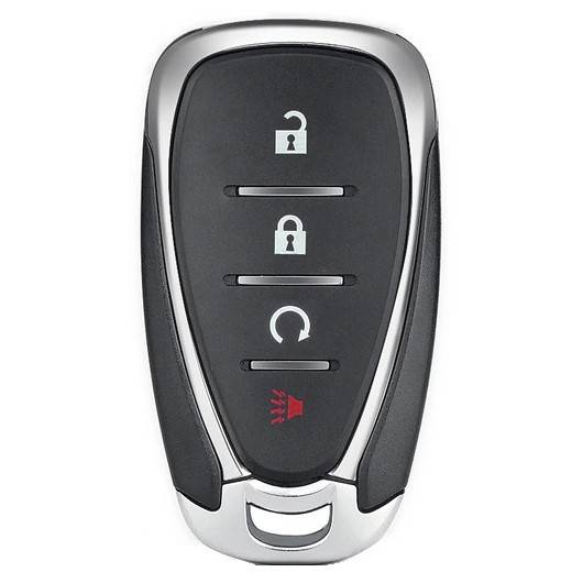 Корпус смарт ключа CHEVROLET 3+1 кнопки + вставка HU100