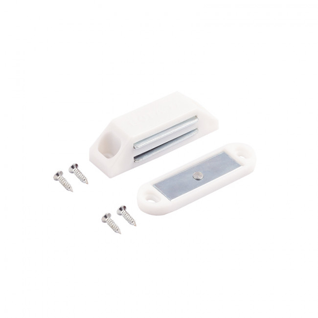 Магнитная защелка №1 белый Магнитная защелка №1 белый
