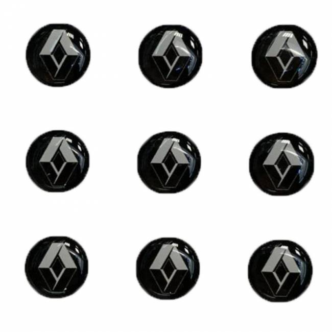 Логотип силиконовый 14 мм RENAULT