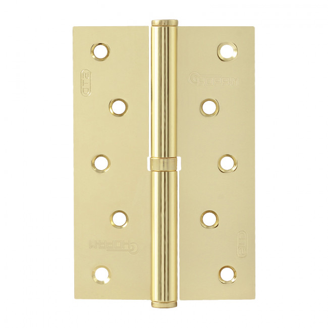 Петля левая/правая 750-5' STD (120*80*2,5) без колп. золото правая