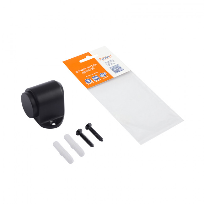 Ограничитель дверной 108 черный