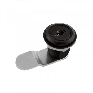 Почтовый замок с изогнутой планкой 6103 ИП черный