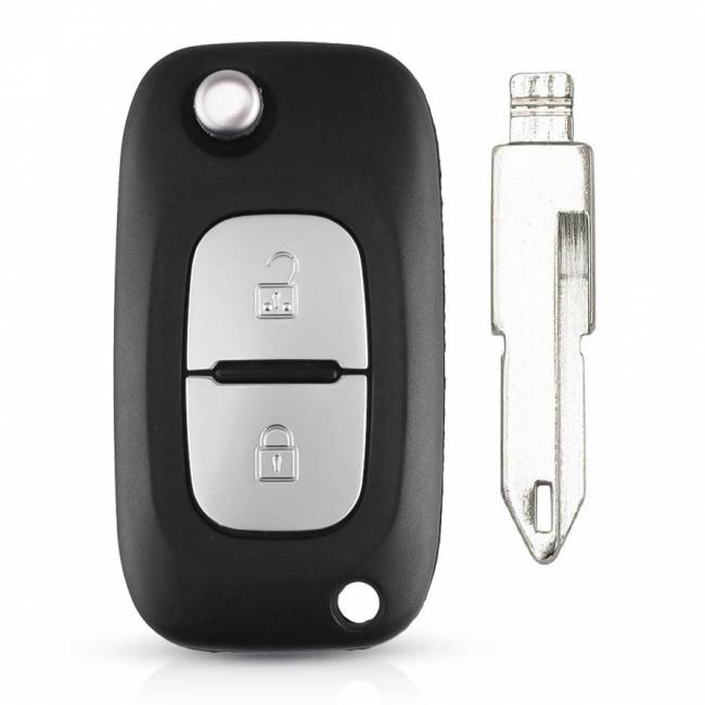 Корпус выкидного ключа RENAULT 2 кнопки NE-36 NE72 NE73
