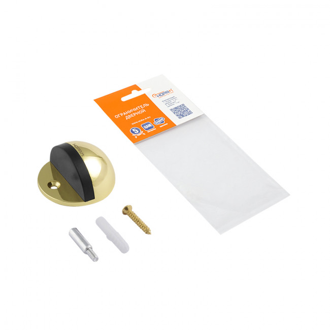 Ограничитель дверной 100 золото Ограничитель дверной 100 золото