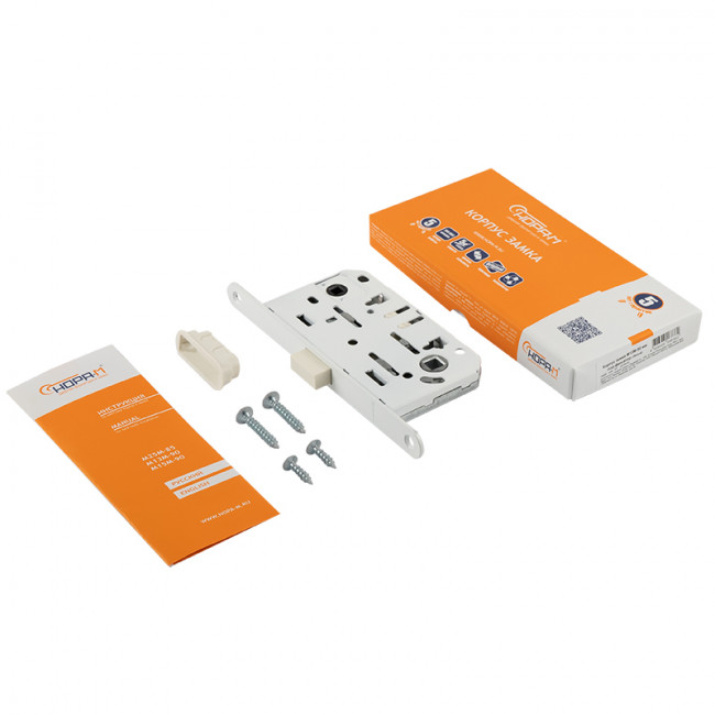 Корпус замка под фиксатор магнитный М13М-96 мм белый Корпус замка под фиксатор магнитный М13М-96 мм белый