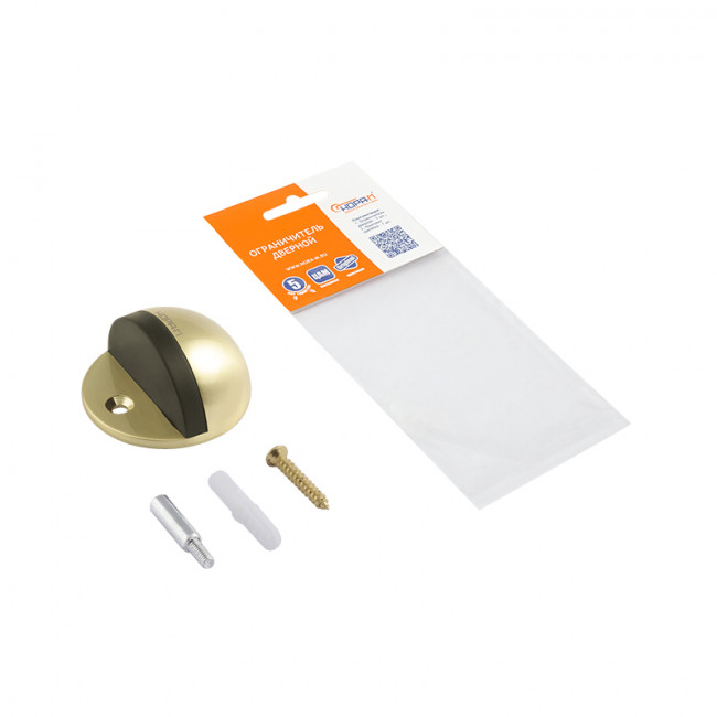 Ограничитель дверной 100 матовое золото Ограничитель дверной 100 матовое золото