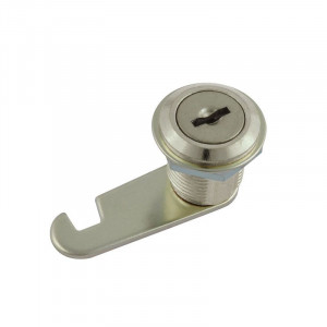 Почтовый замок с прямой планкой 6103 ПП никель 16 мм