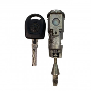 Личинка Двери Vw Polo 11-19, 1 шт лезвие или ключ с местом под чип