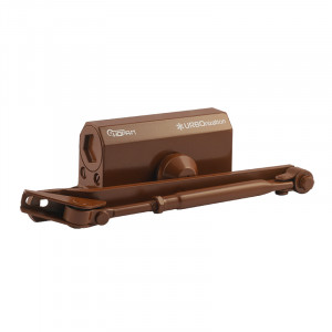 Доводчик дверной 510 URBOnization от 15 до 60 кг коричневый