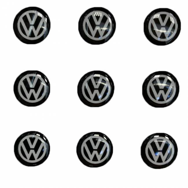 Логотип силиконовый 14 мм VOLKSWAGEN