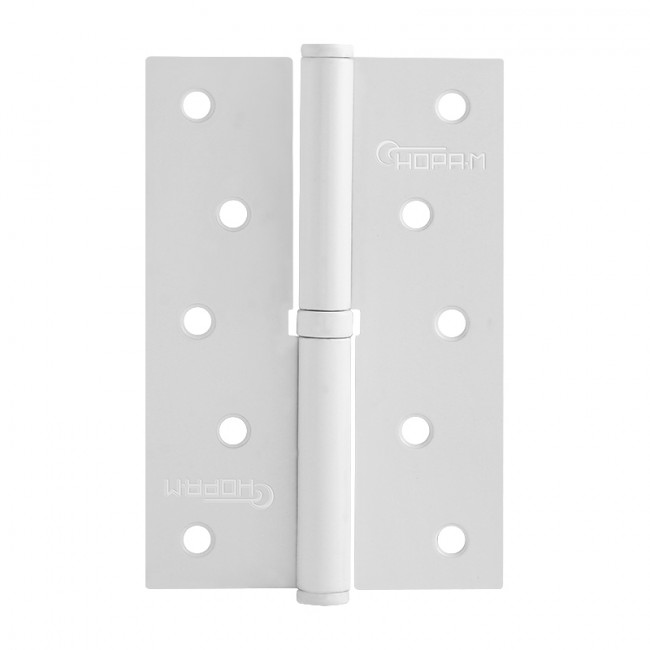 Петля левая/правая 750-5' STD (120*80*2,5) без колп. белый правая