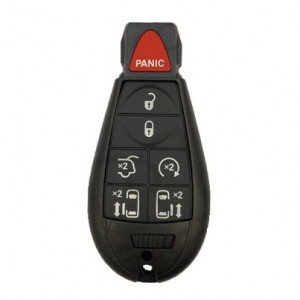 Корпус смарт ключа CHRYSLER 6+1 кнопки + вставка CY24