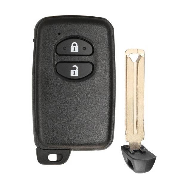 Корпус смарт ключа TOYOTA 2 кнопки + вставка TOY48
