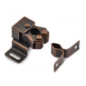 Роликовая защелка №1 старая медь