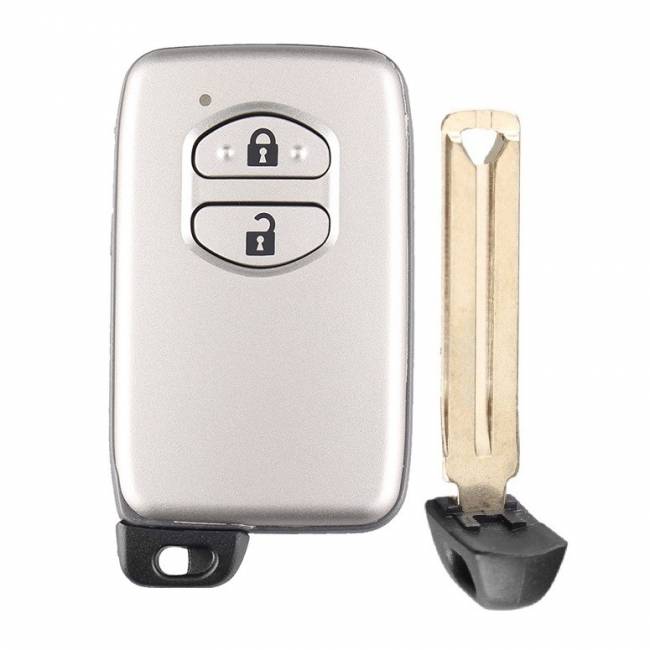 Корпус смарт ключа TOYOTA 2 кнопки + вставка TOY48