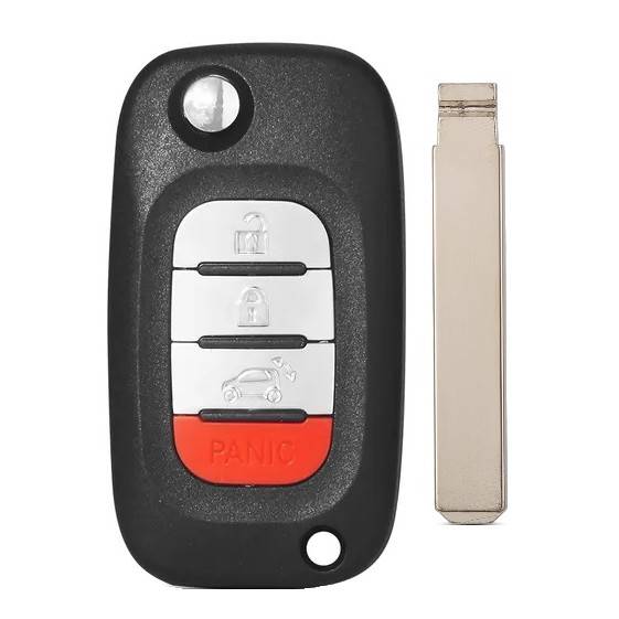 Корпус выкидного ключа SMART 3+1 кнопки CIT-1 VA2