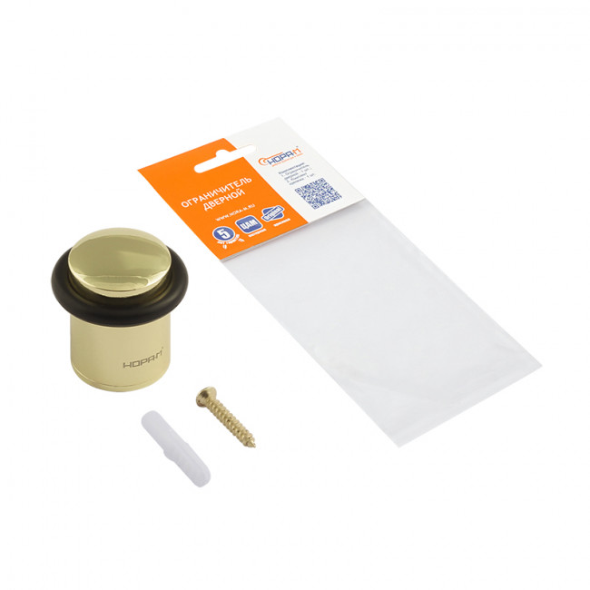 Ограничитель дверной 101 золото