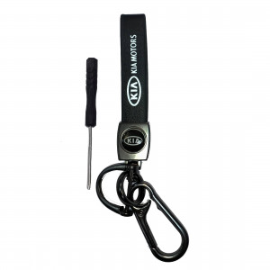 Ремешок кожаный KIA с карабином