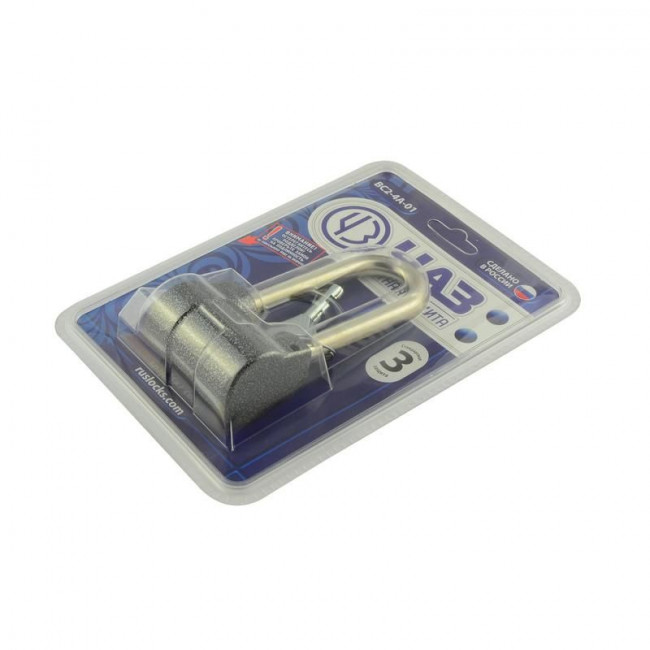 Замок навесной ВС2-4А-01 сталь Замок навесной ВС2-4А-01 сталь