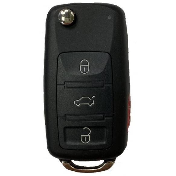 Ключ выкидной VOLKSWAGEN Phaeton/Touareg 2003-2009 ID46 PCF7946A 315 MHz ASK HU66